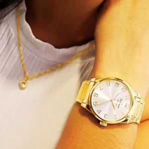 Relógio Champion Analógico CN27652W Feminino + Semijóia