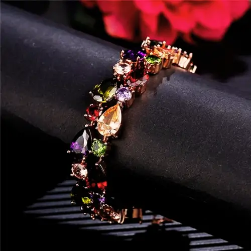 Bracelete Feminino Premium com Zircônias