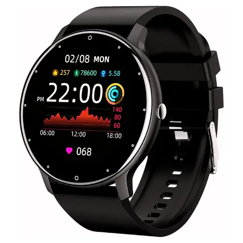 Smartwatch Relógio,Tela Full Touch 1.28" Resistente à Água